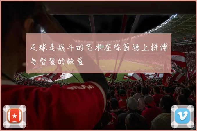 足球是战斗的艺术在绿茵场上拼搏与智慧的较量